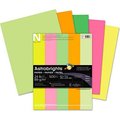 Wausau Papers Neenah Paper Astrobrights Colored Paper 20270, 8-1/2" x 11", Neon Assorted, 500 Sheets/Ream 20270